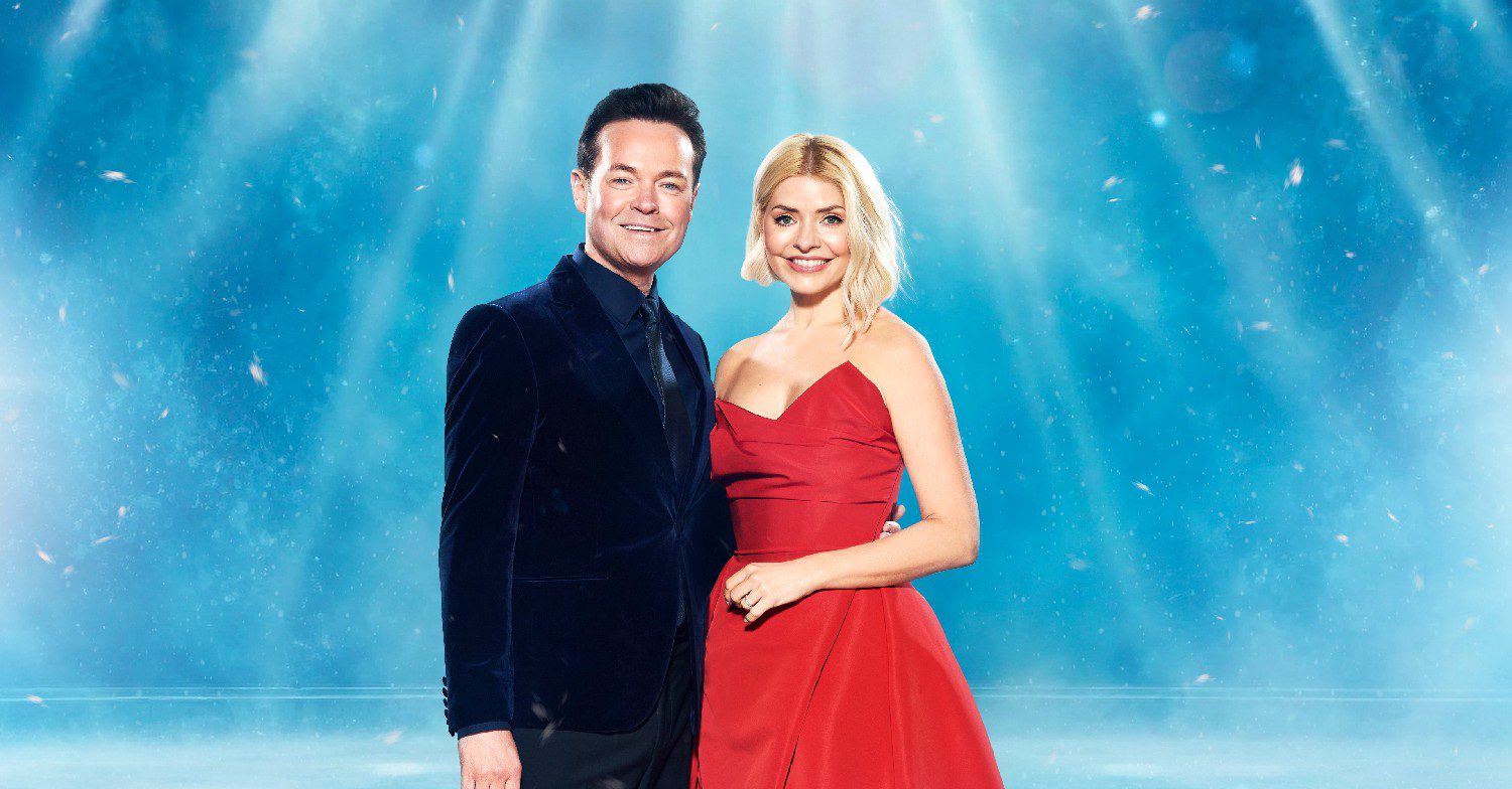 Stephen Mulhern and Holly Willoughby on Dancing On Ice 2024