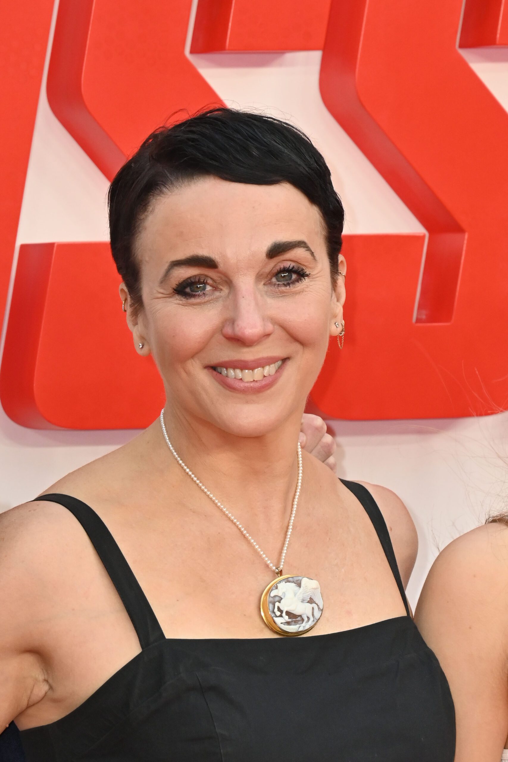 Amanda Abbington on the red carpet at the UK premiere of 'Mission Impossible - Dead Reckoning Part One’ in Leicester Square.