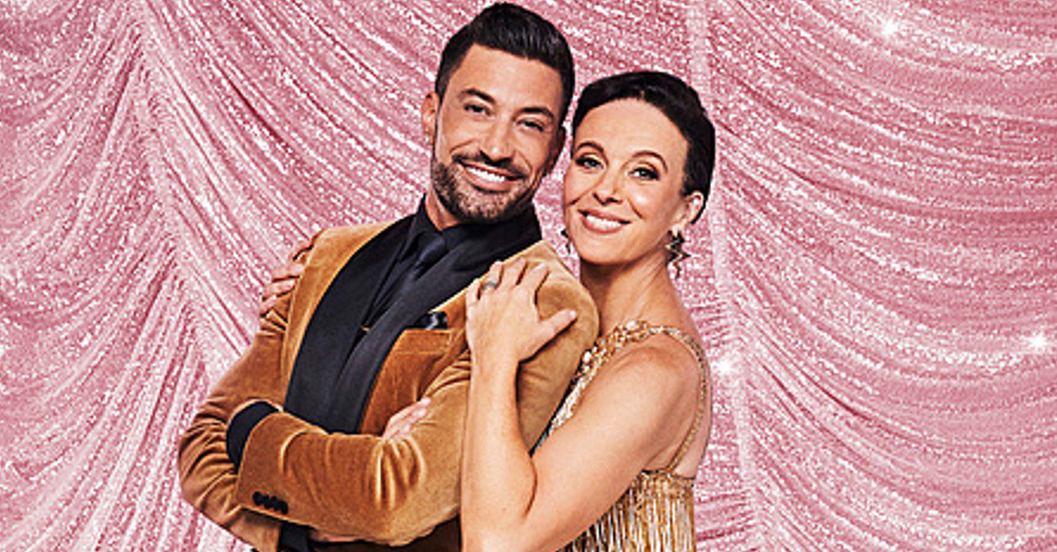 Amanda Abbington and Giovanni Pernice in Strictly promo pic