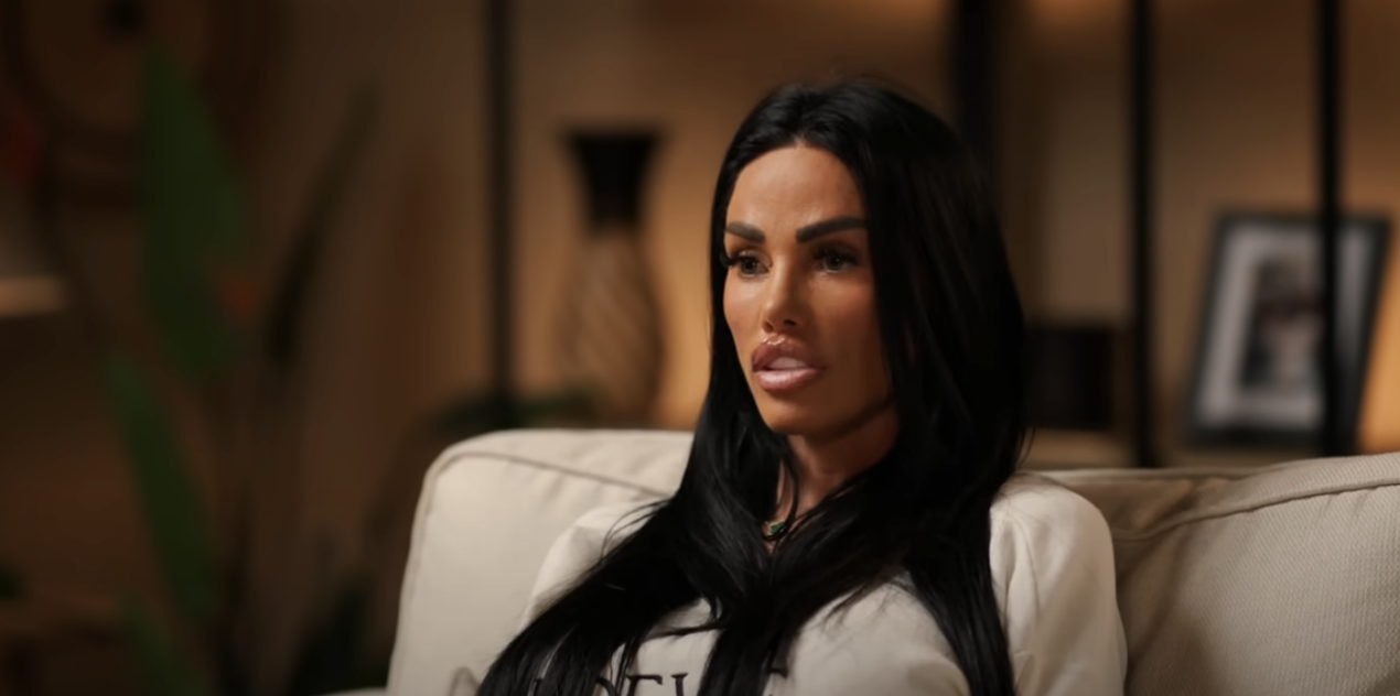 Katie Price on podcast