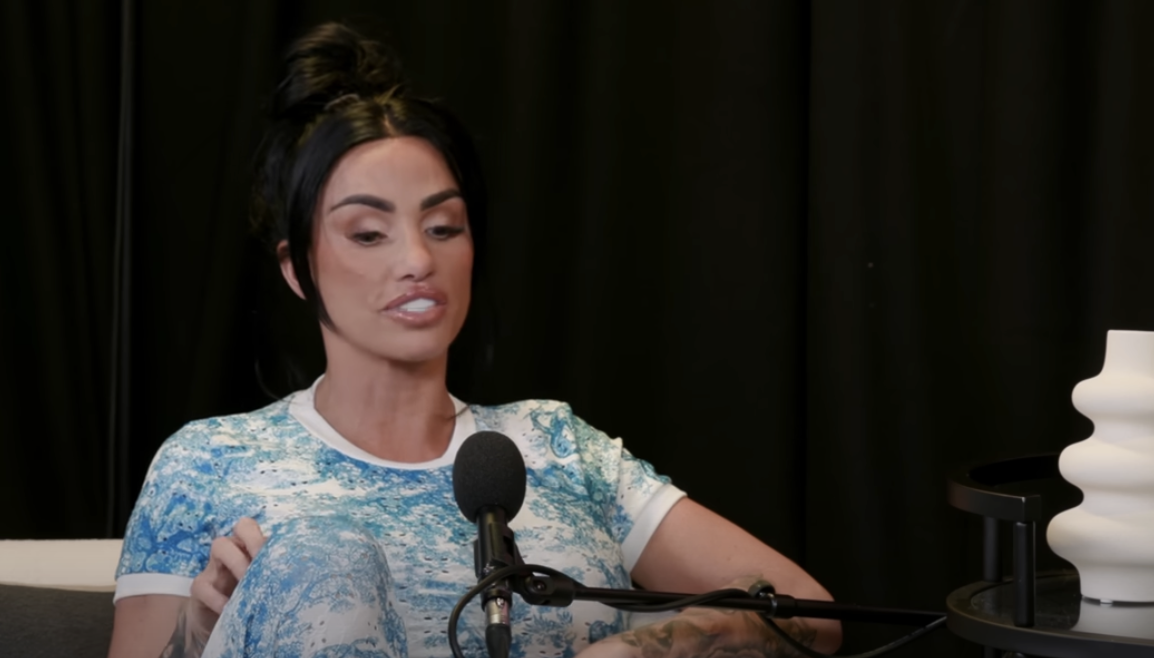Katie Price on podcast 