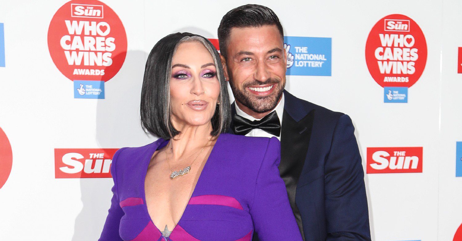 Michelle Visage and Strictly star Giovanni Pernice 
