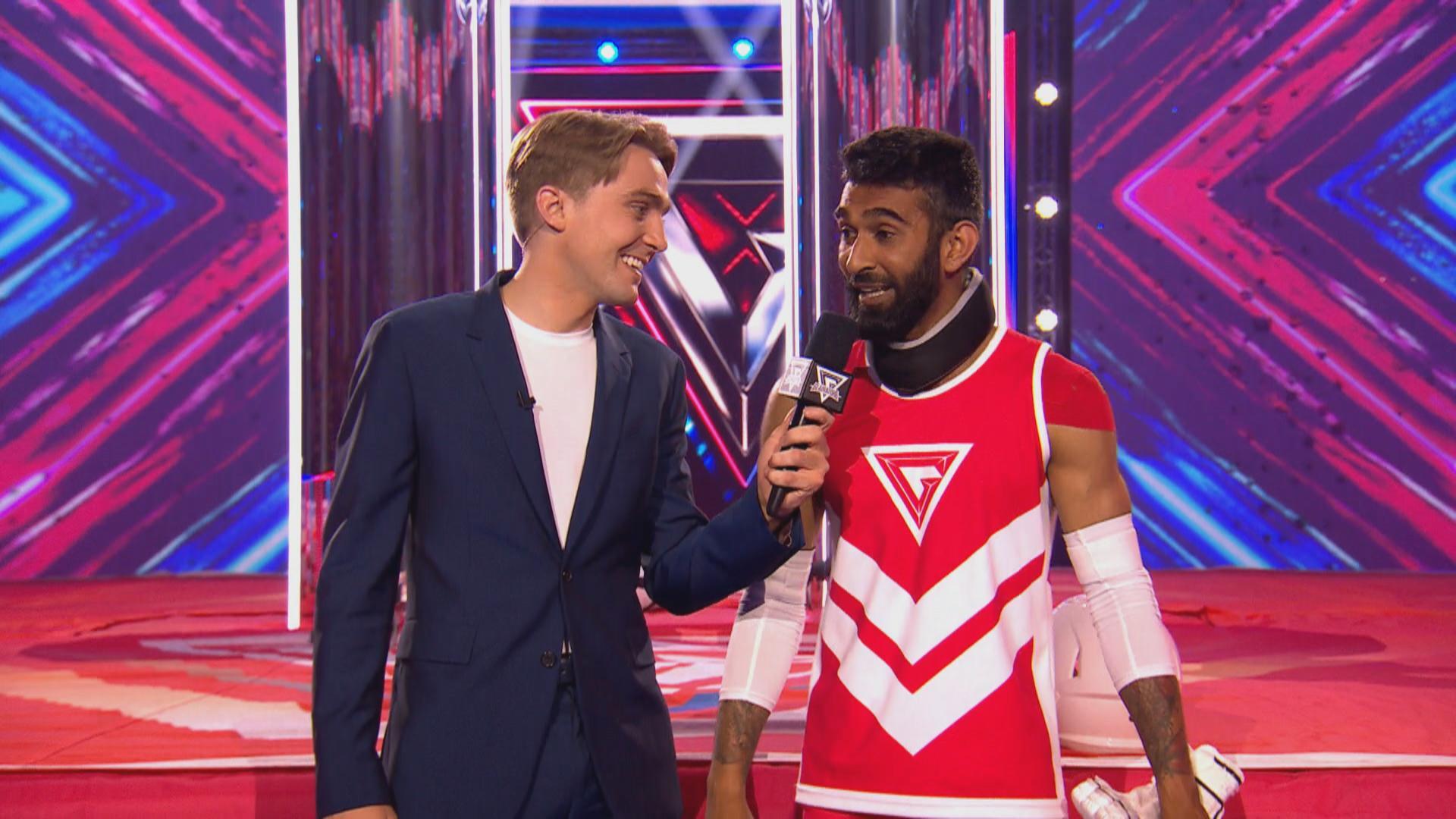 Barney Walsh on Gladiators