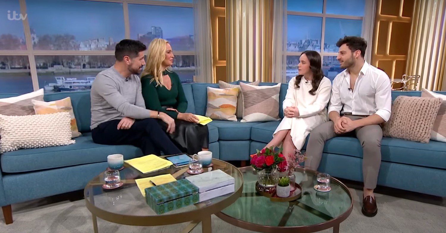 Josie Gibson and Craig Doyle speaking to Ellie and Craig on This Morning today