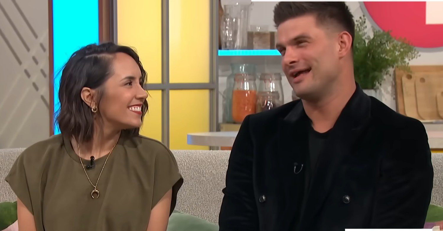 Janette Manrara and Aljaz Skorjanec on Lorraine