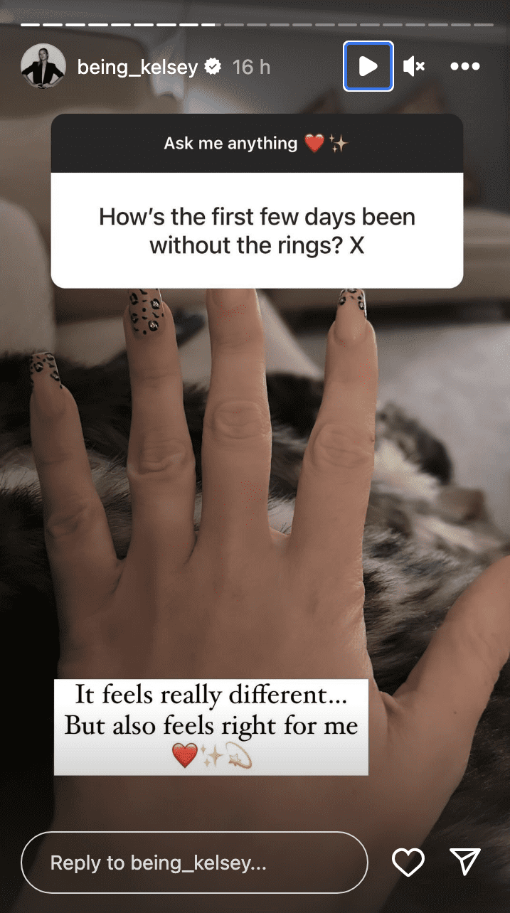 Kelsey Parker Instagram story