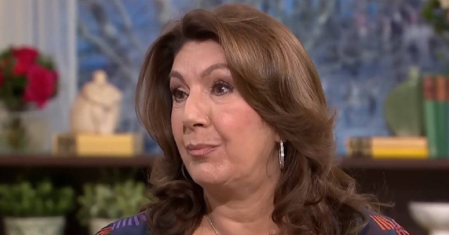 Jane McDonald speaking on This Morning