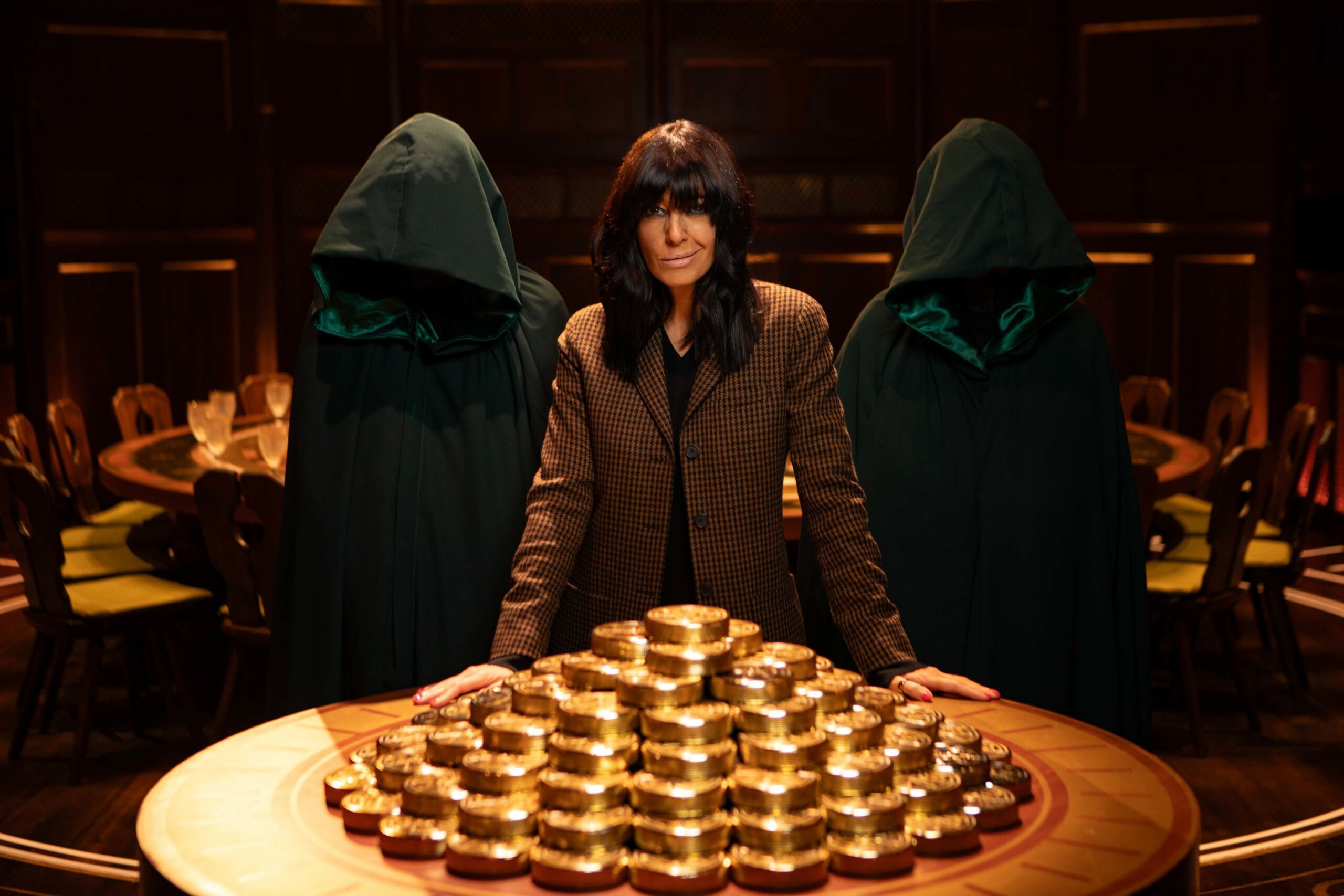 Claudia Winkleman in The Traitors