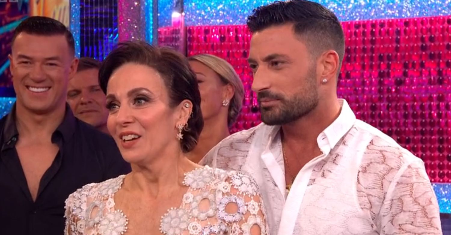 Amanda Abbington and Giovanni Pernice on Strictly