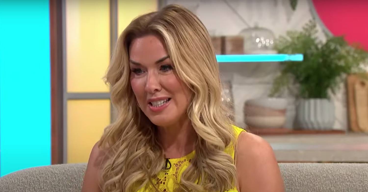 Claire Sweeney appears on Lorraine