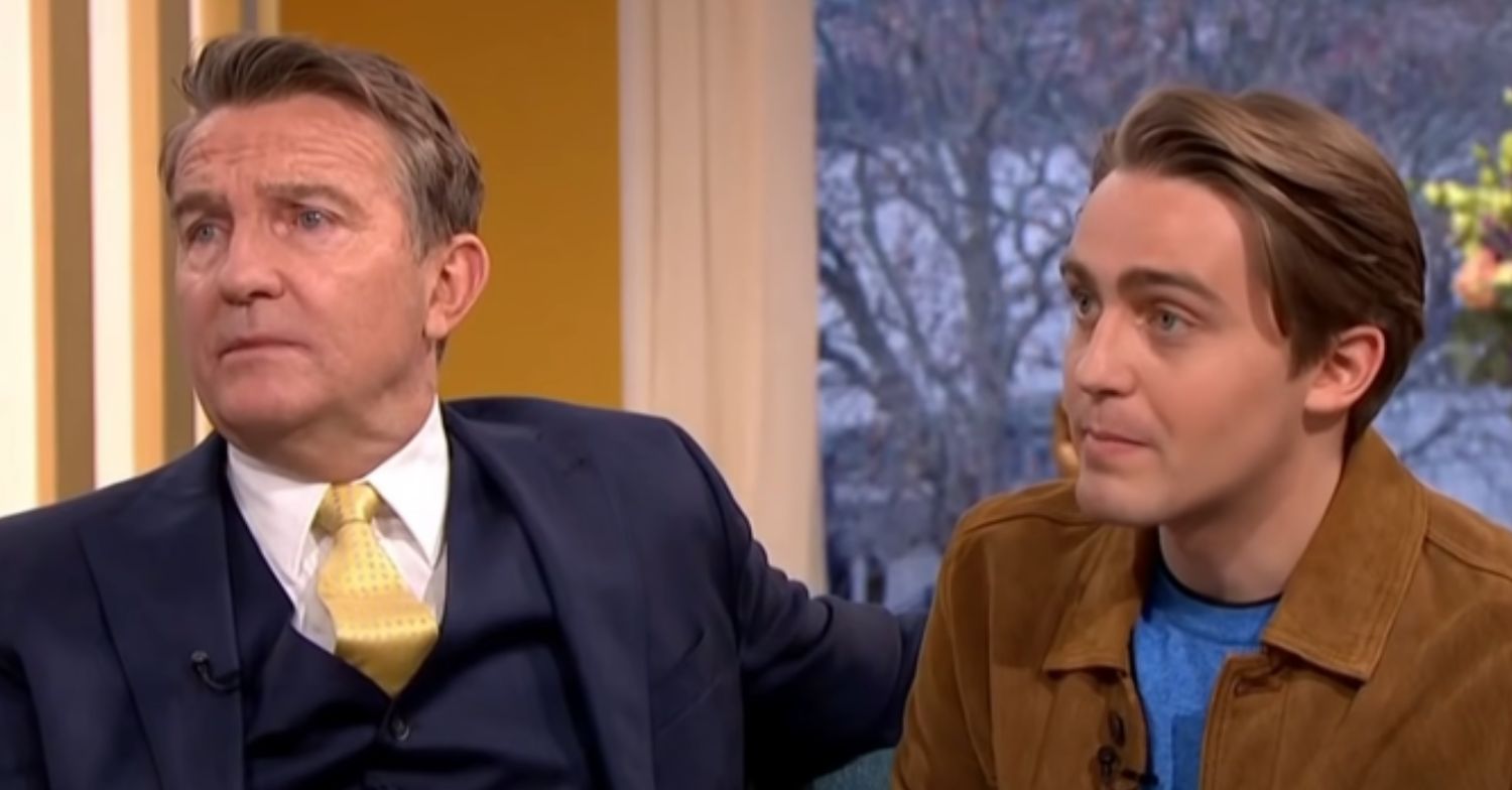 Bradley and Barney Walsh on This Morning