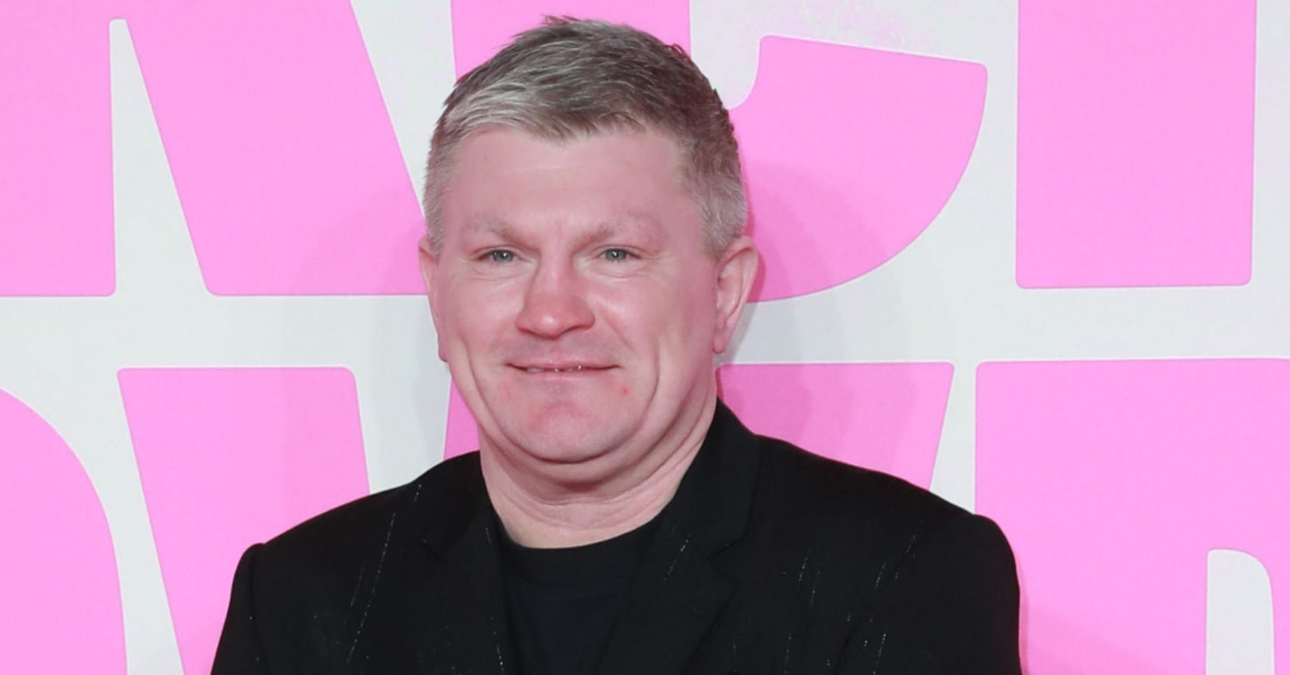 Ricky Hatton on the red carpet