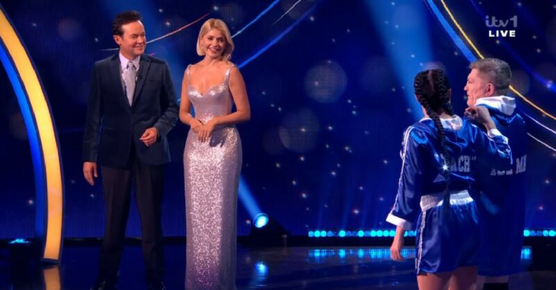 Stephen Mulhern and Holly Willoughby speak to Ricky Hatton on Dancing On Ice