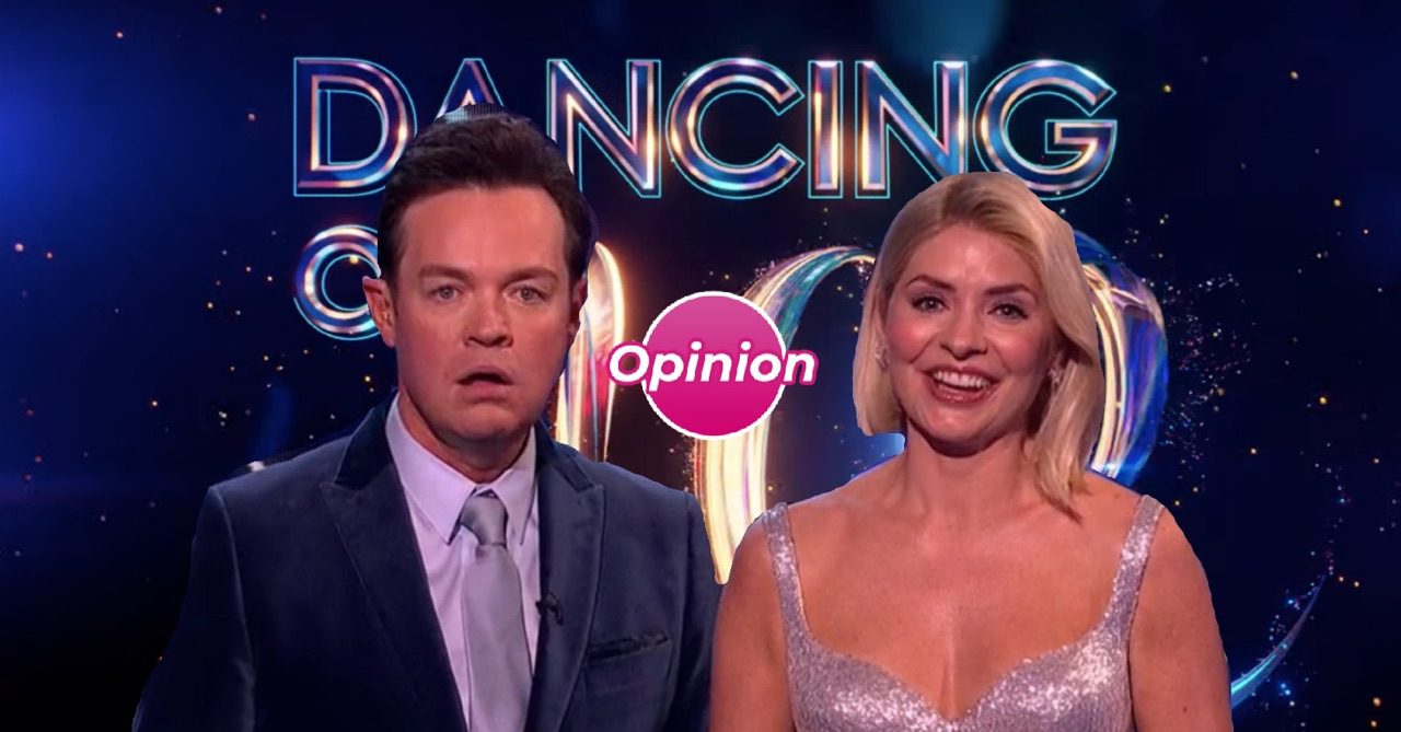 Stephen and Holly hosting Dancing On Ice 2024