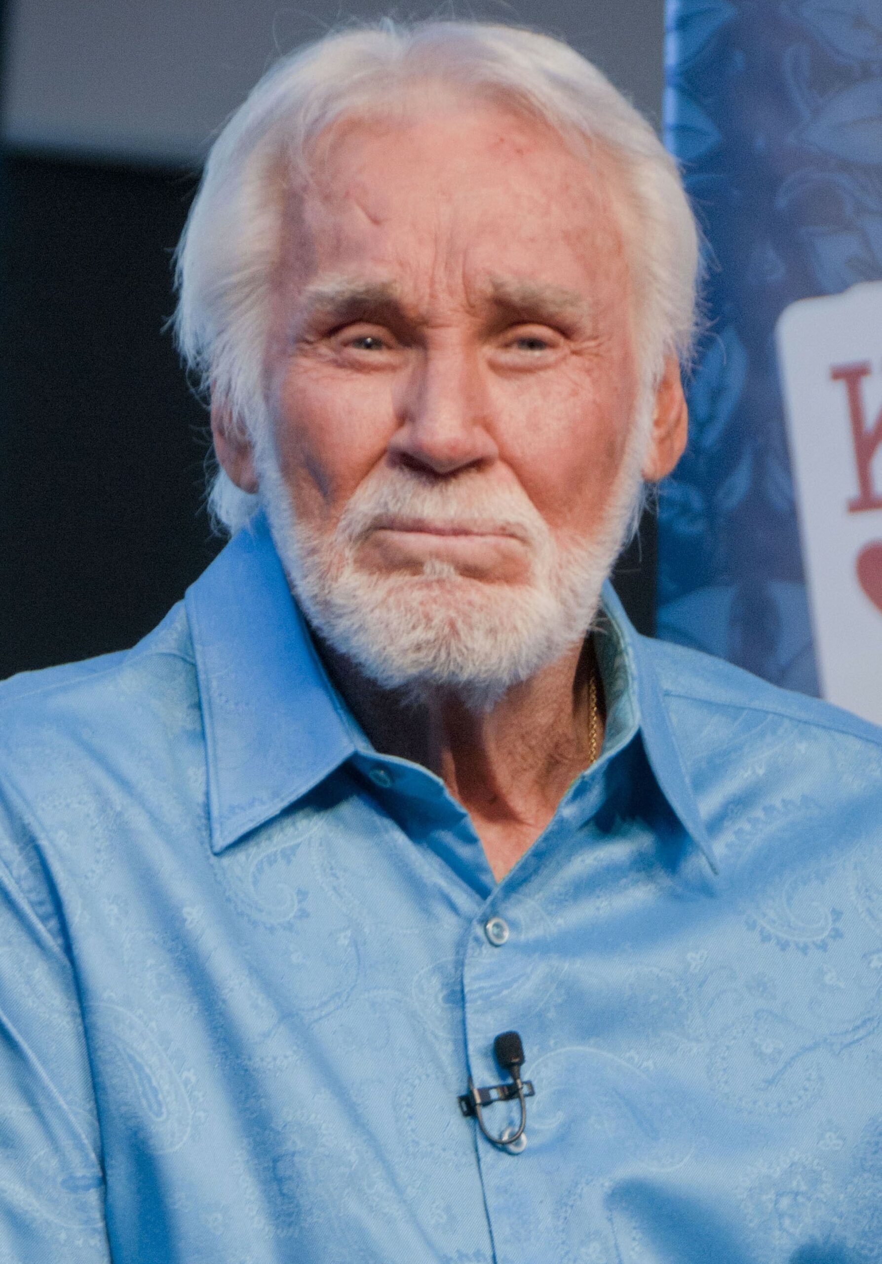 Kenny Rogers smiling in 2017