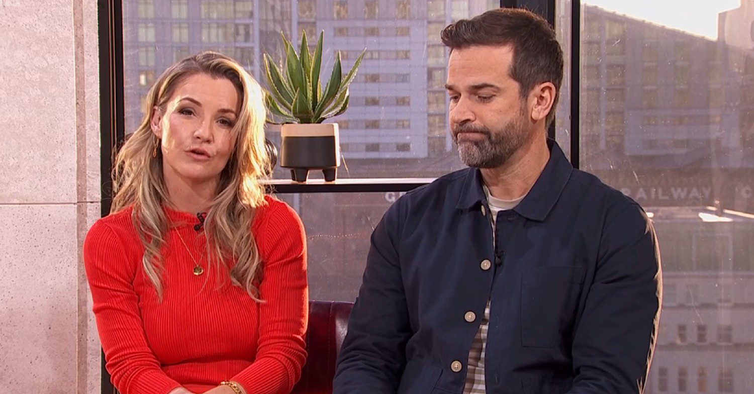 Helen Skelton and Gethin Jones on Morning Live