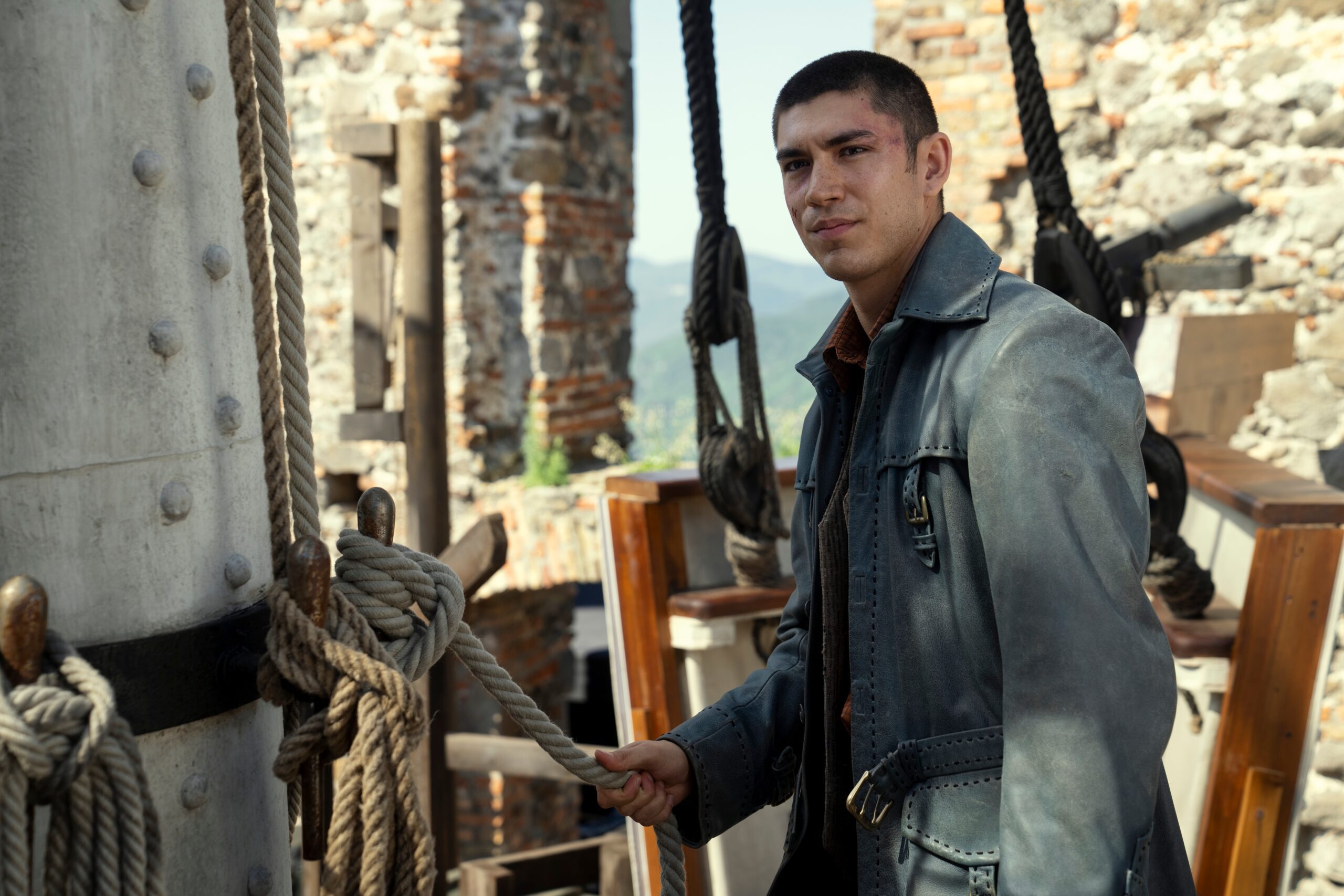 Archie Renaux as Malyen Oretsev in Netflix series Shadow and Bone