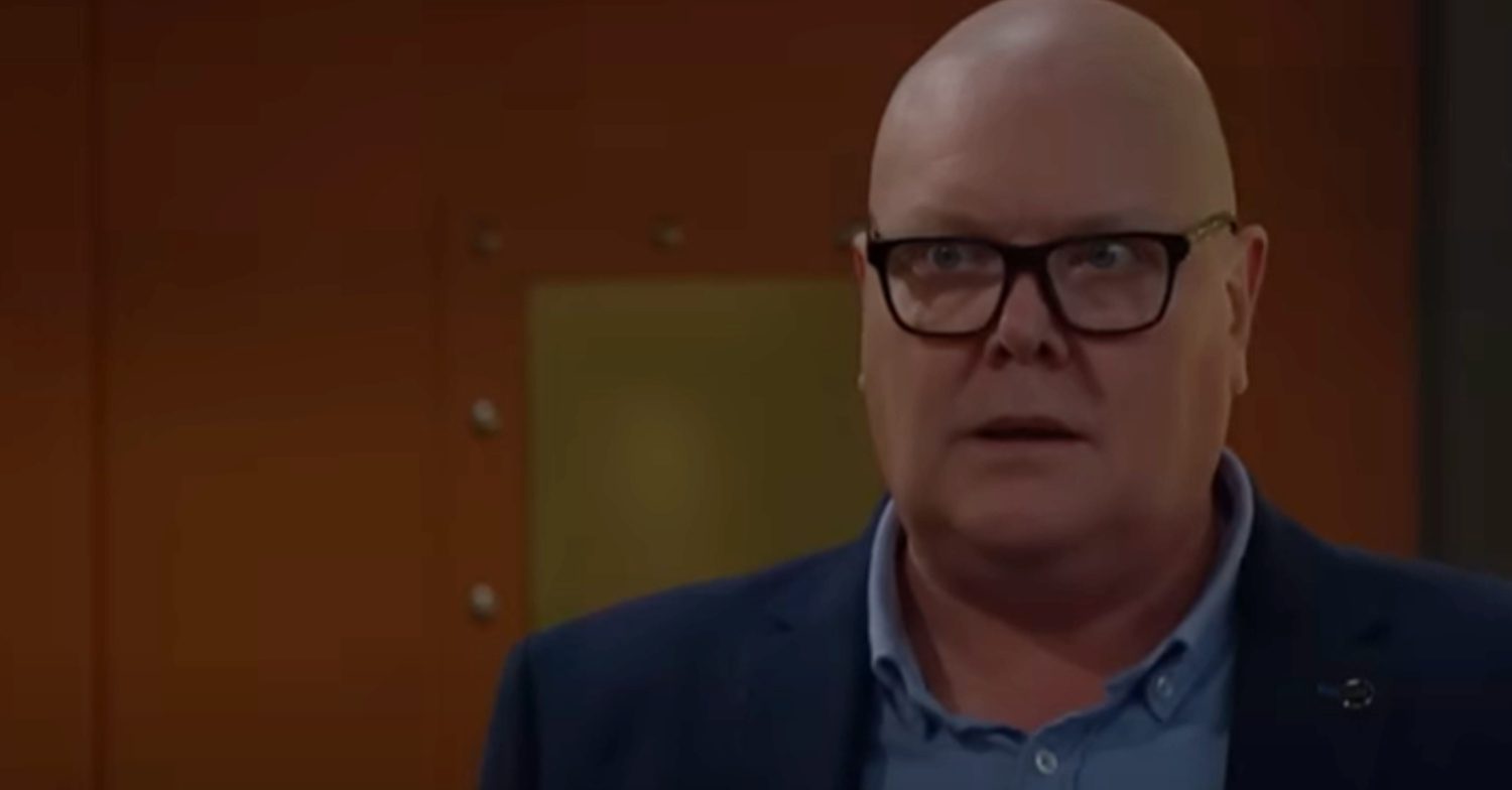 Emmerdale's Paddy is angry