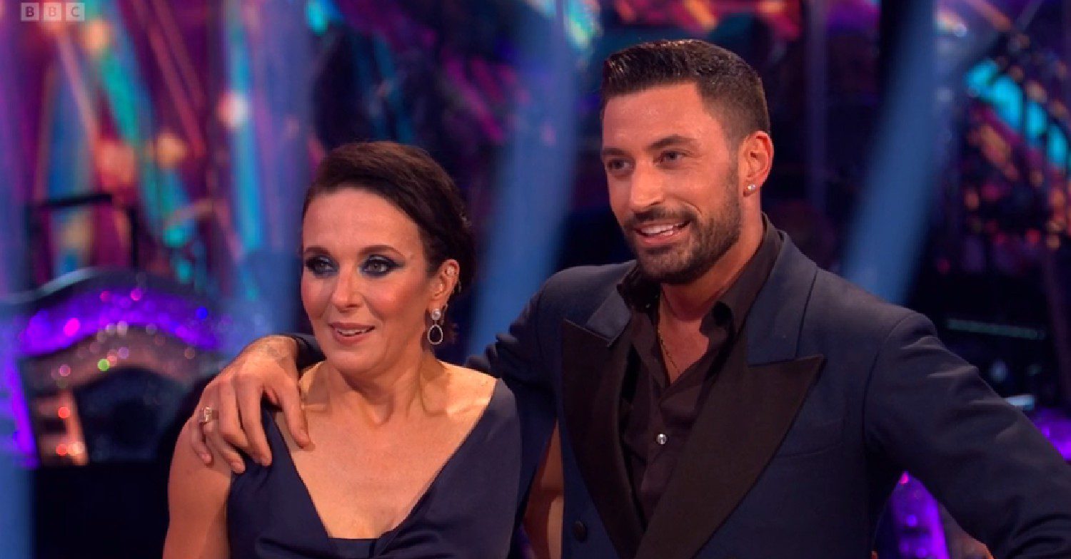 Amanda Abbington and Giovanni Pernice on Strictly