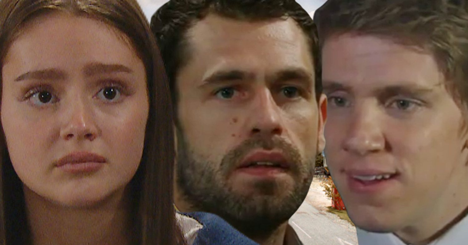 Emmerdale's Sarah, Andy and Robert