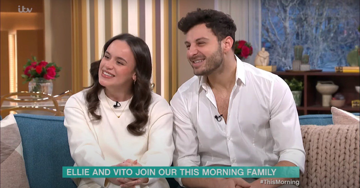 Ellie Leach and Vito Coppola on This Morning 