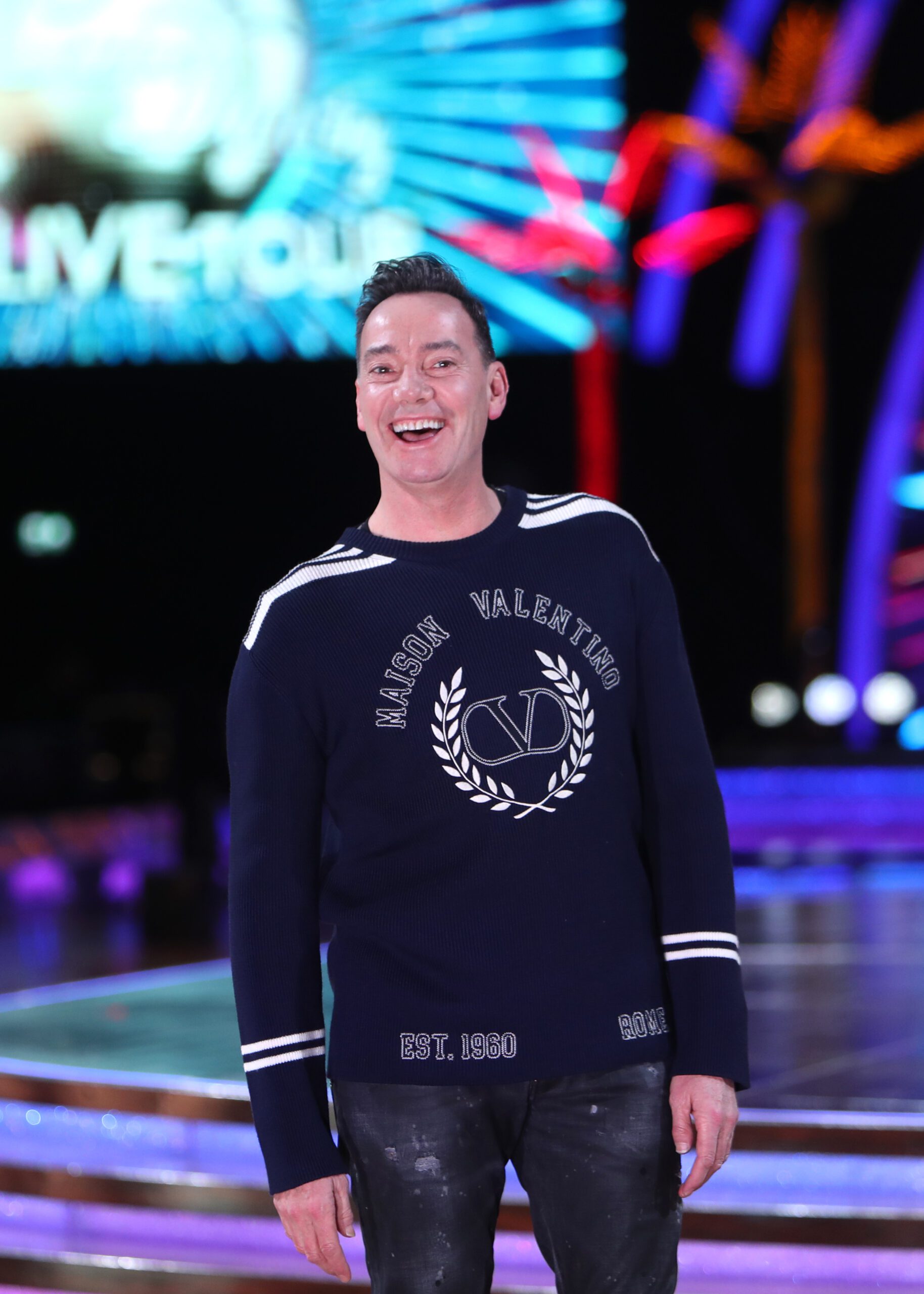 Craig Revel Horwood smiling