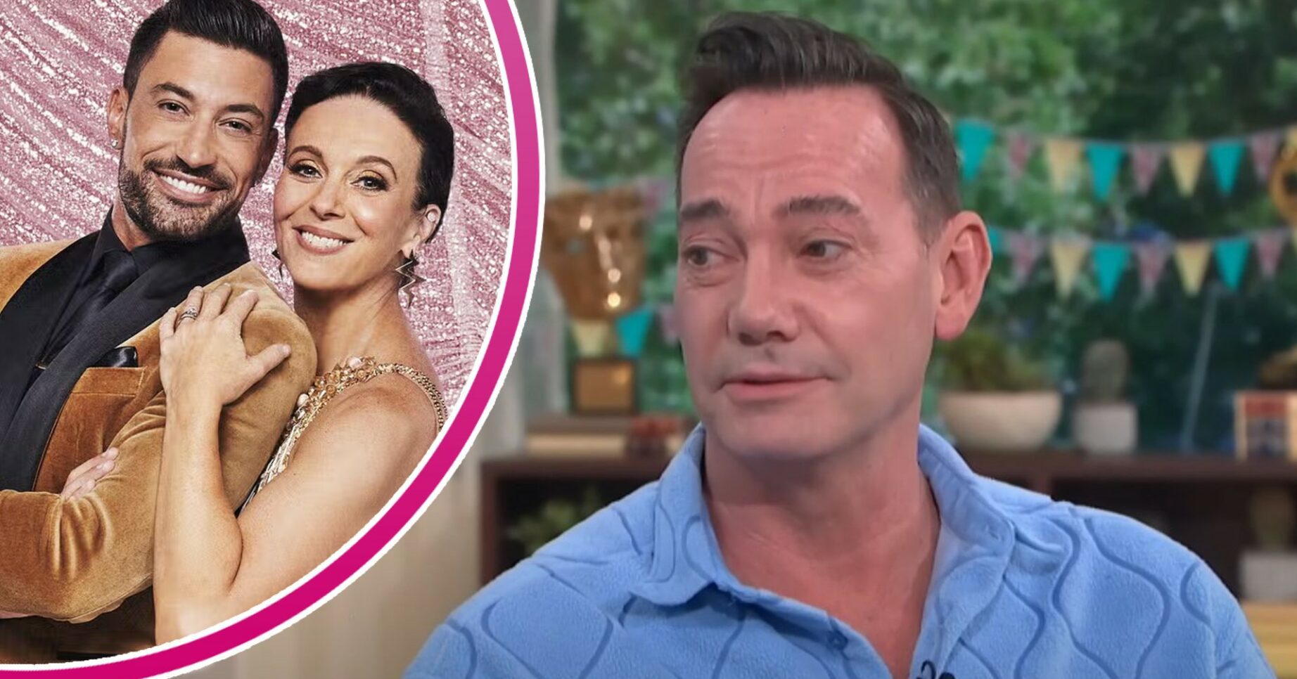 Craig Revel Horwood on This Morning / Giovanni Pernice and Amanda Abbington Strictly press image