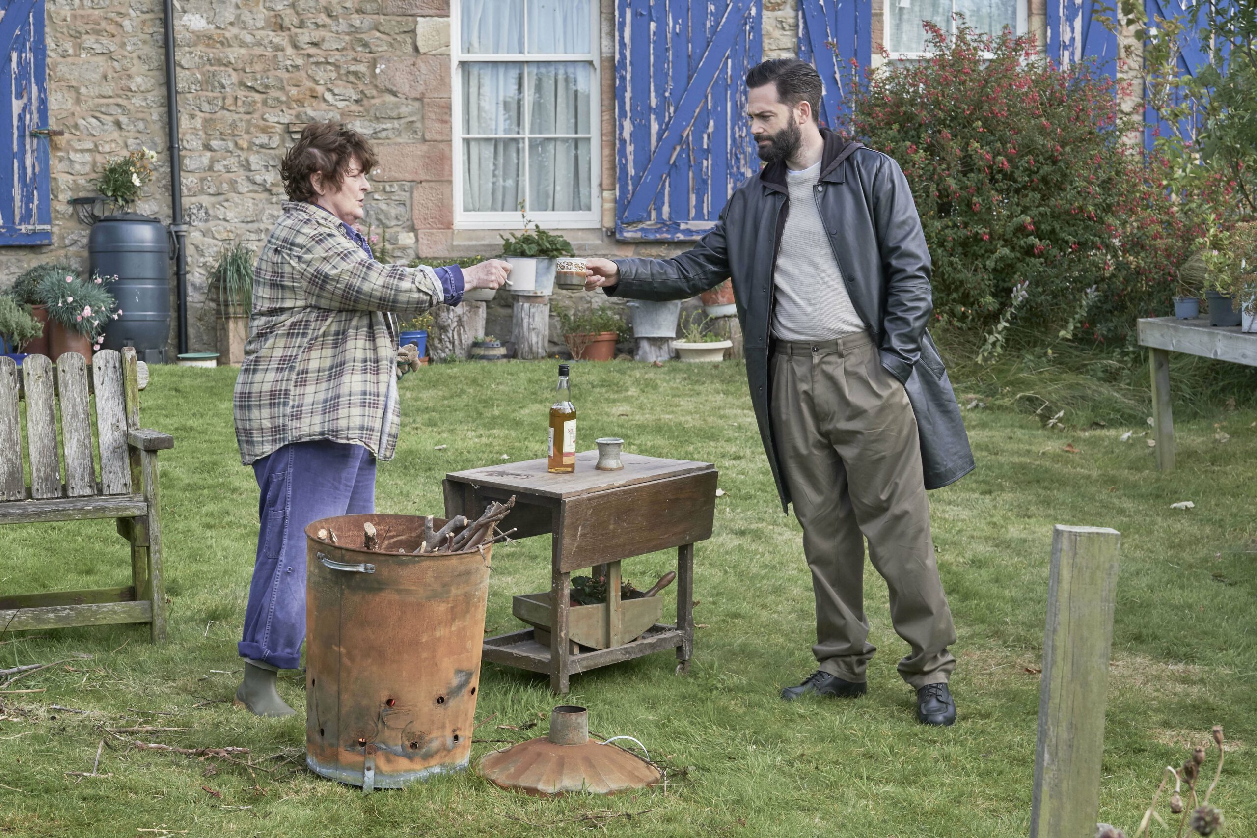 Vera and Joe say cheers to a series 14!