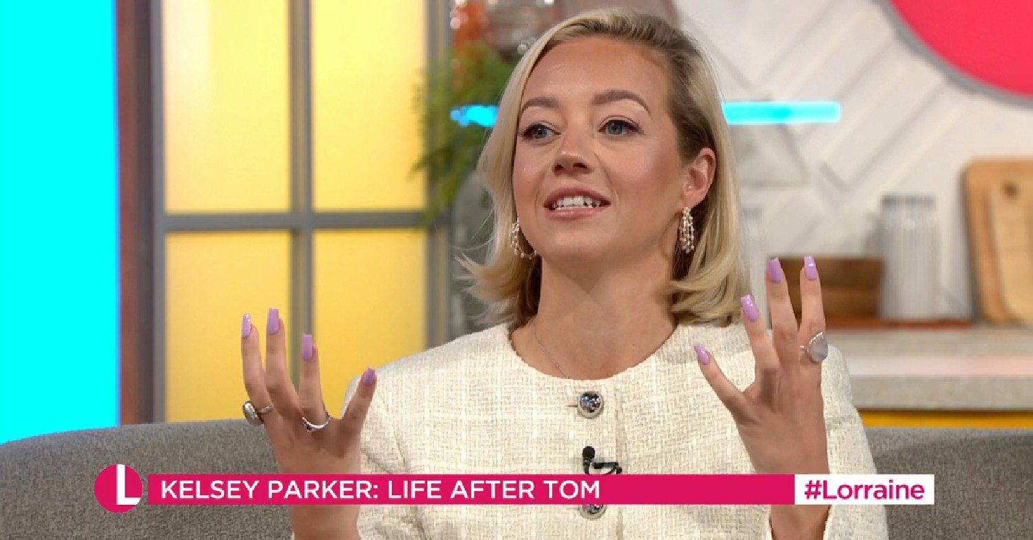 Kelsey Parker speaking about Tom on Lorraine