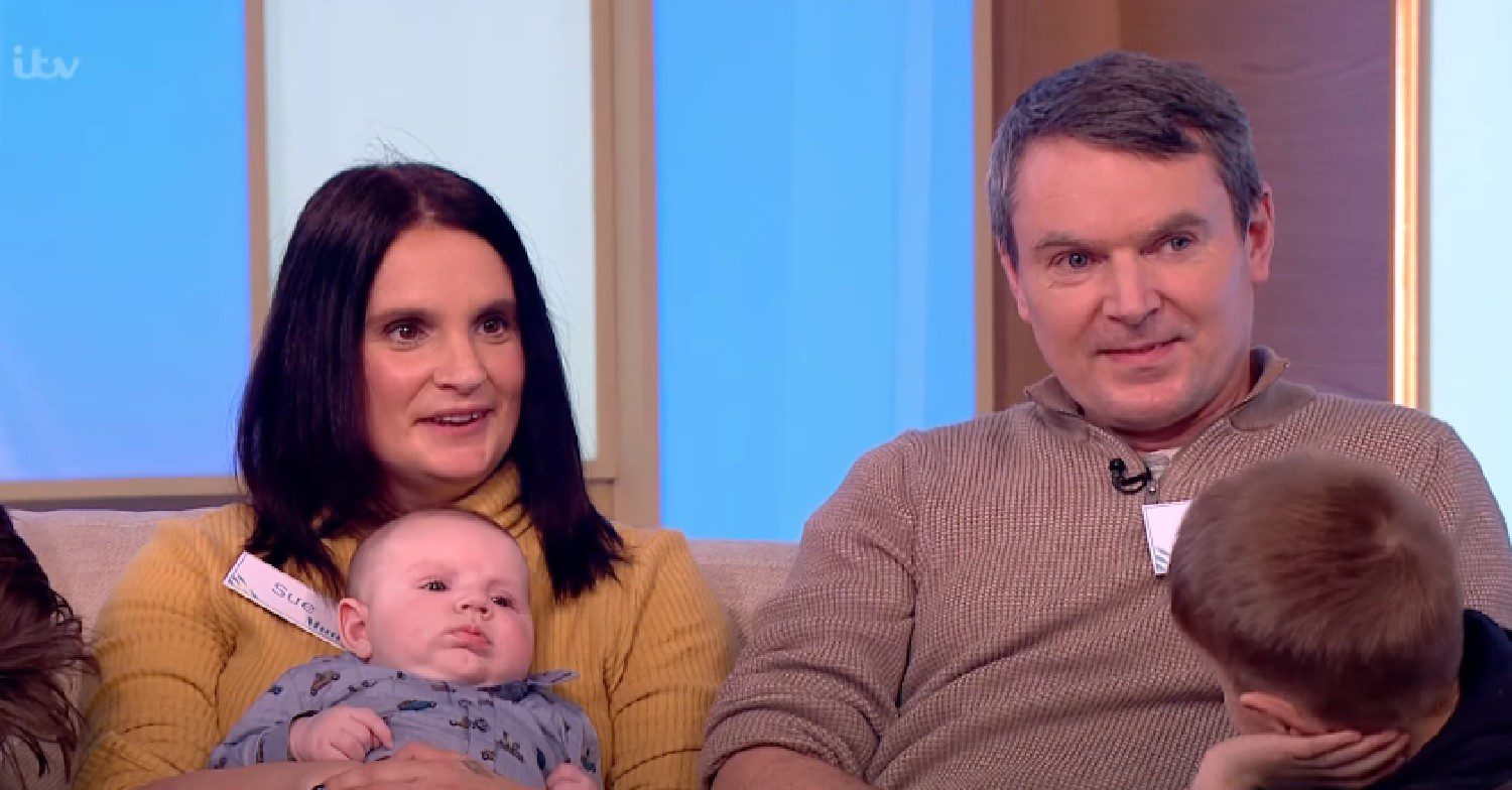 22 Kids and Counting stars Sue and Noel Radford on This Morning