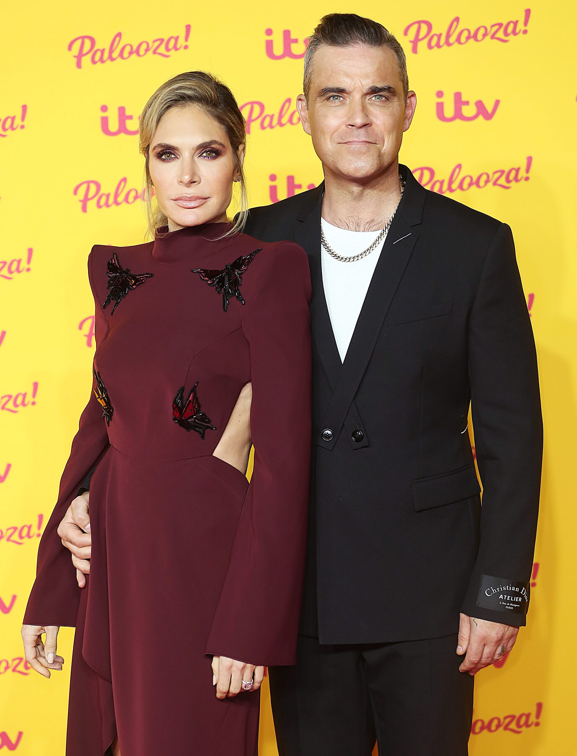 Ayda Field with Robbie Williams