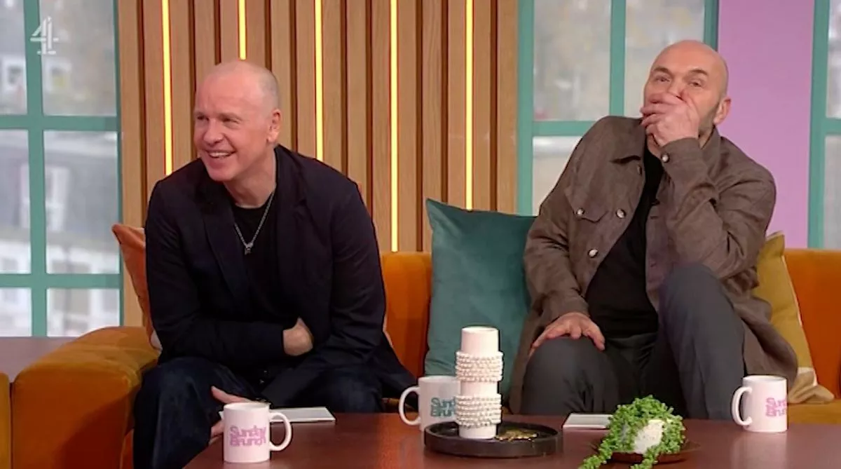 Tim Lovejoy and Simon Rimmer on Sunday Brunch
