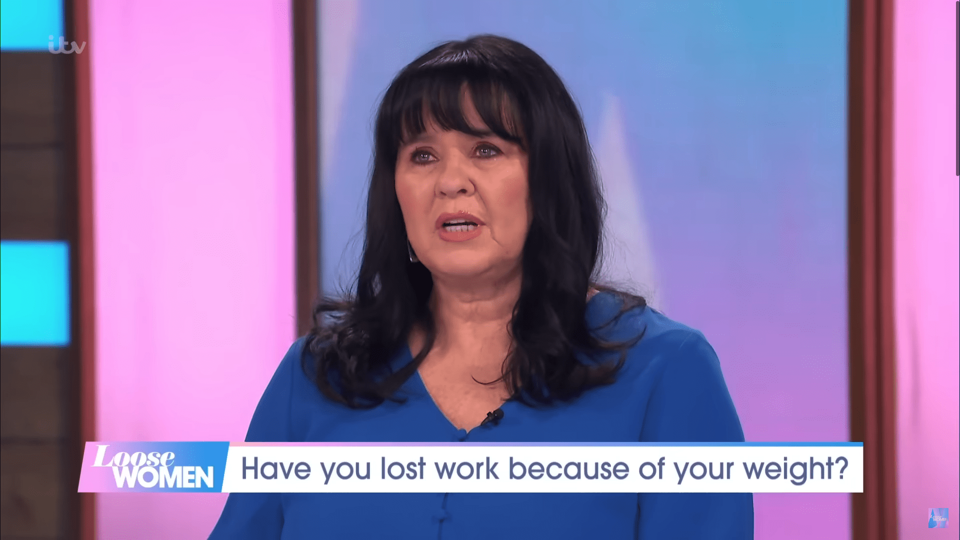 Coleen Nolan presenting Loose Women
