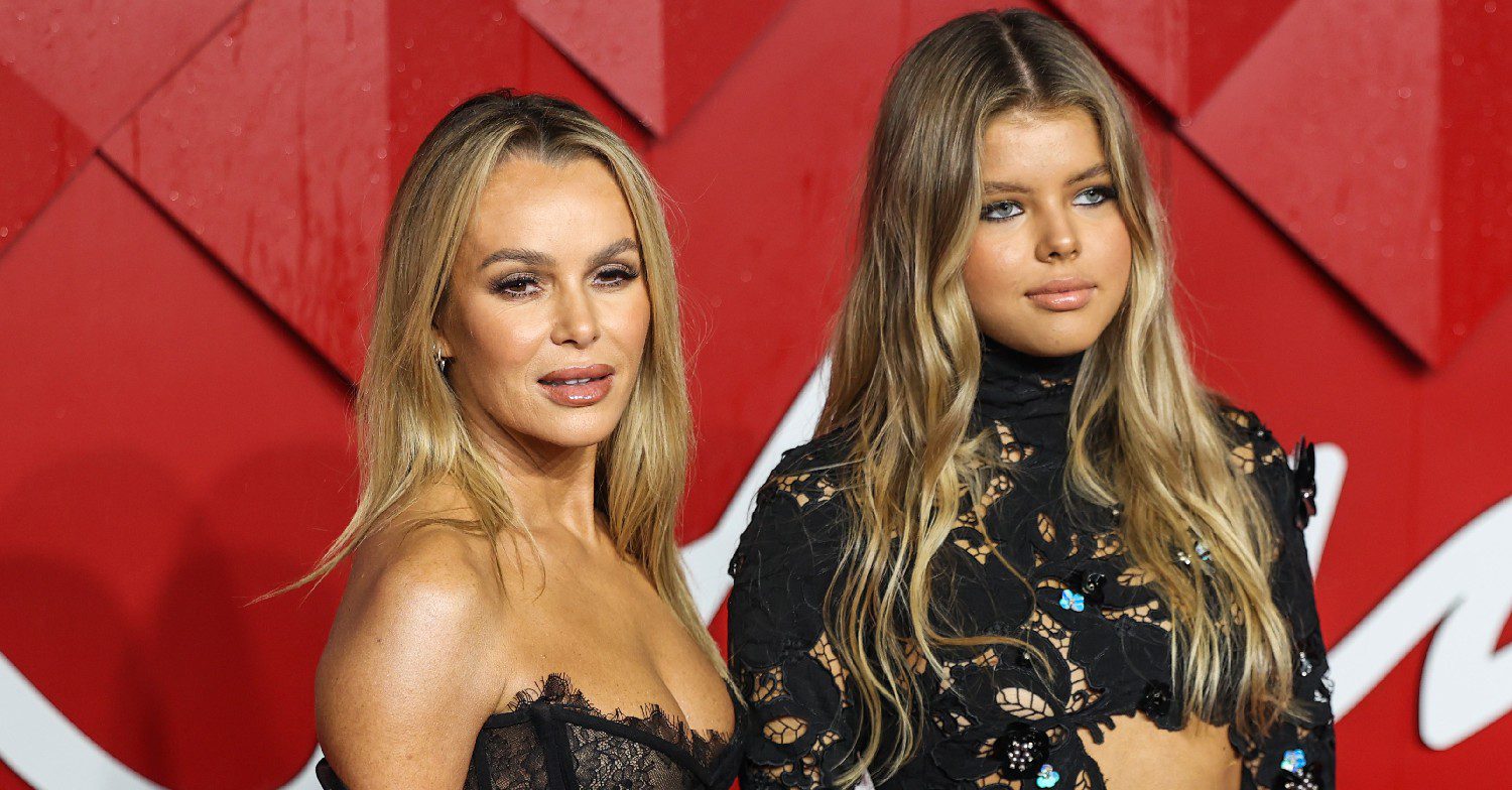 Amanda Holden with her daughter Lexi