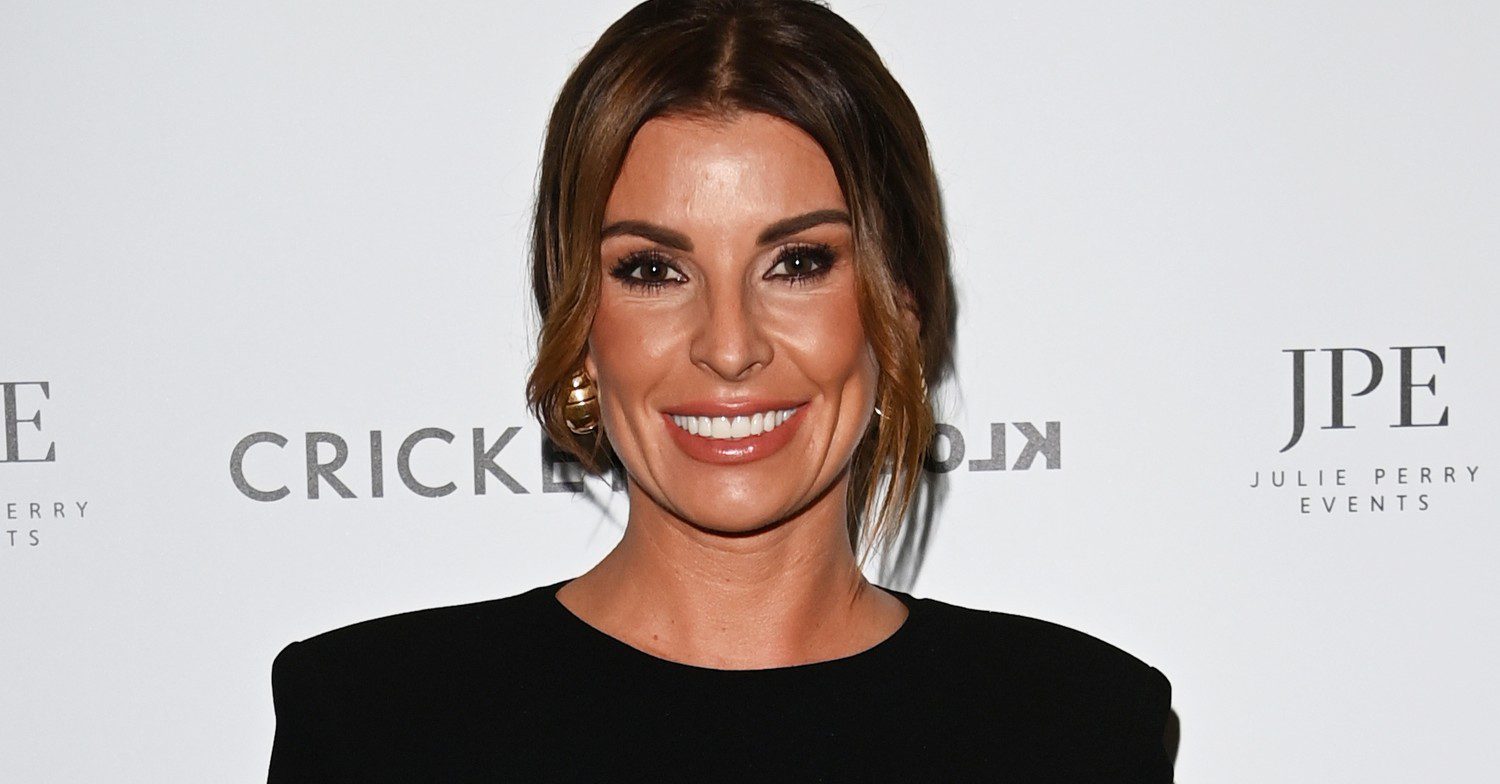 Coleen Rooney smiling