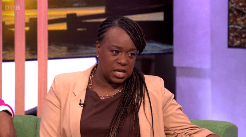 Tameka Empson on The One Show talking seriously