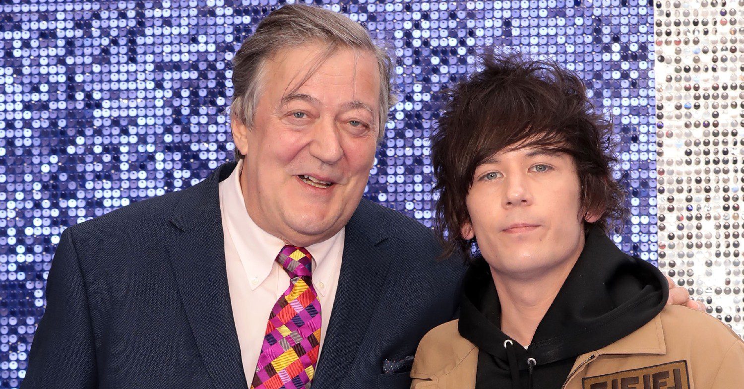 Stephen Fry and his husband 