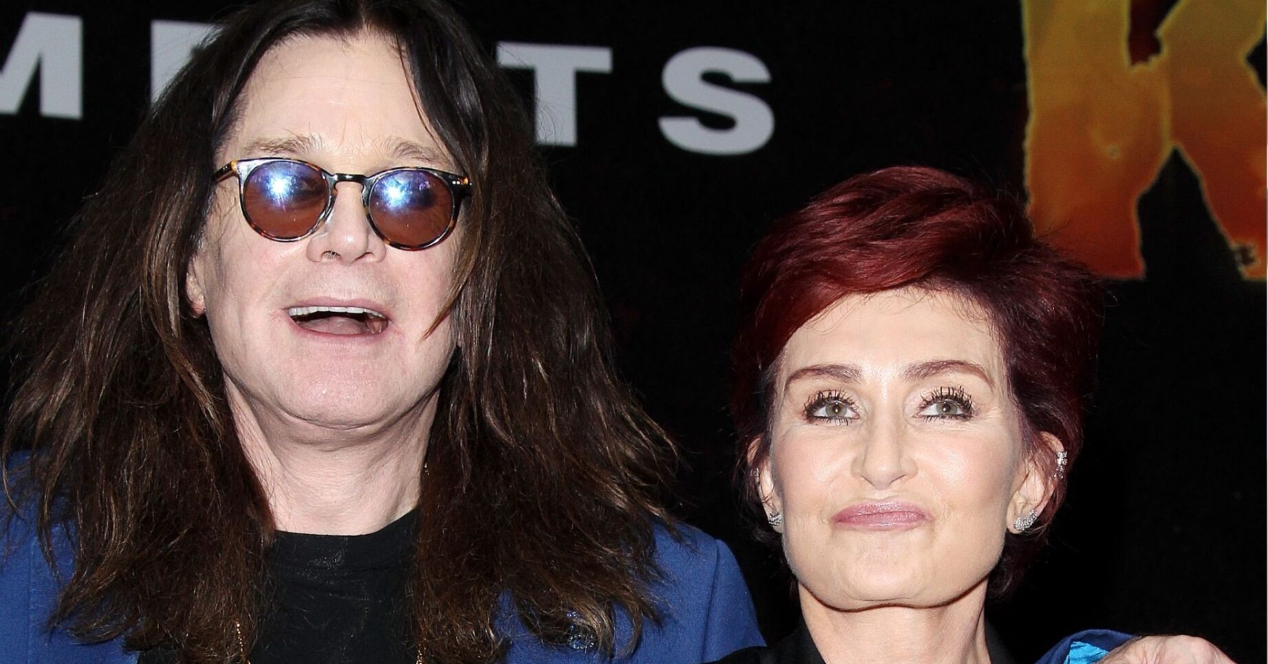 Ozzy Osbourne and Kelly Osbourne together
