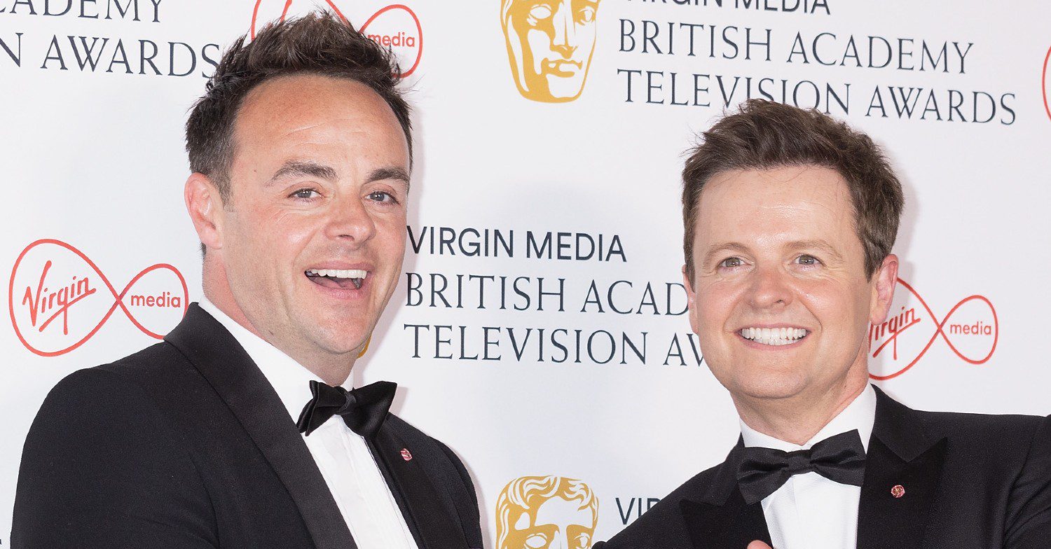 Ant and Dec smiling