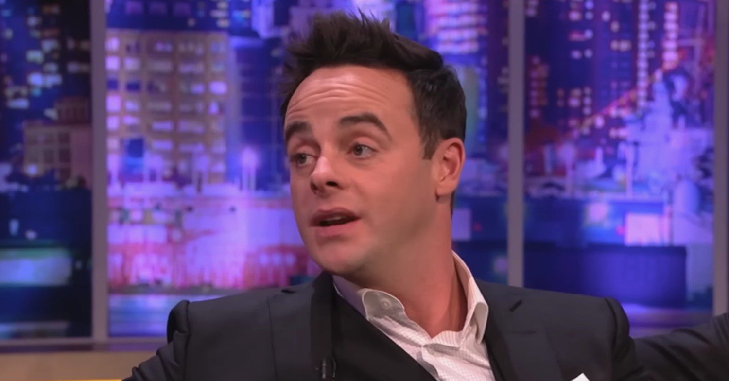 Ant McPartlin on a chat show