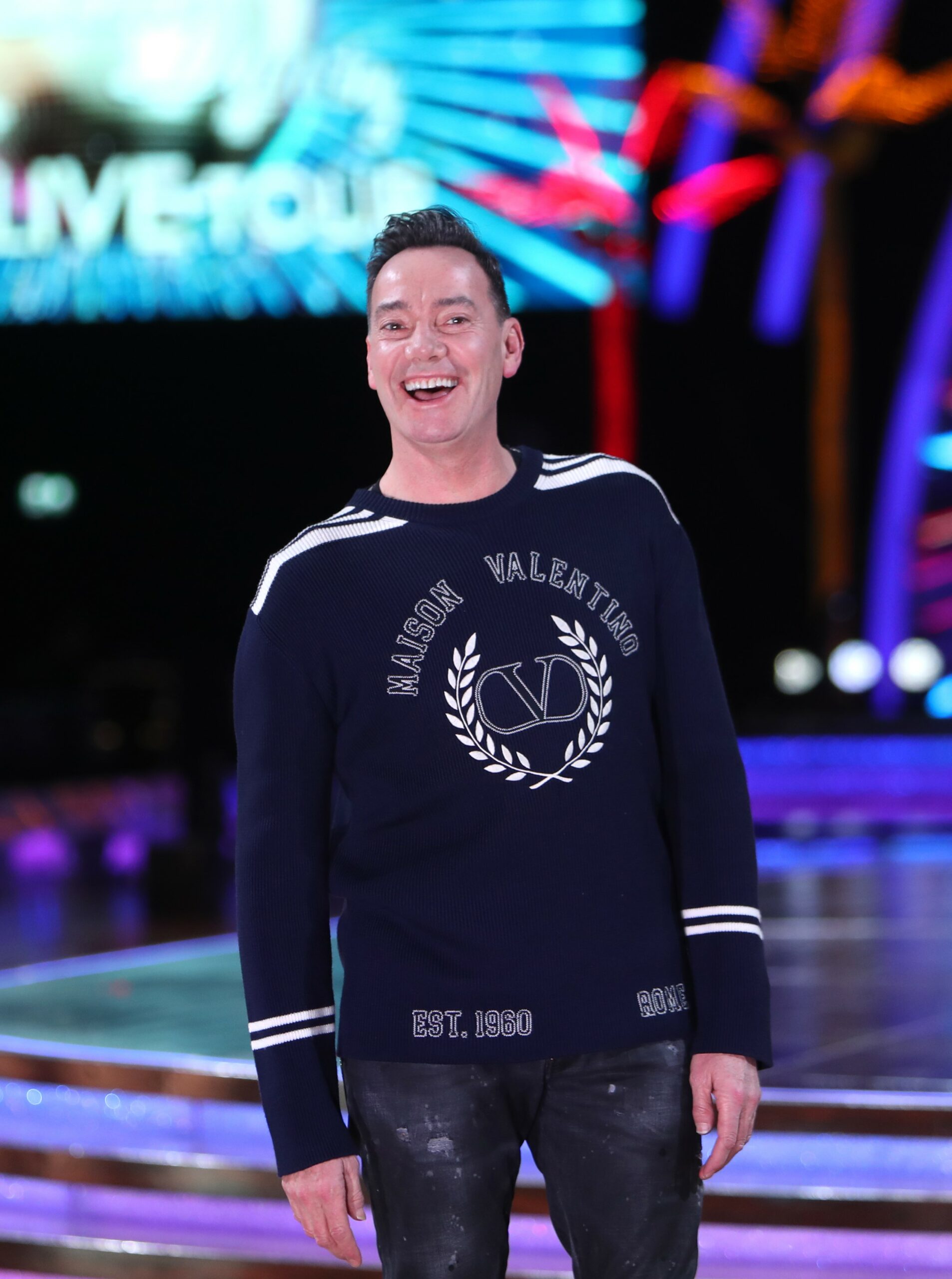 Craig Revel Horwood smiling on Strictly
