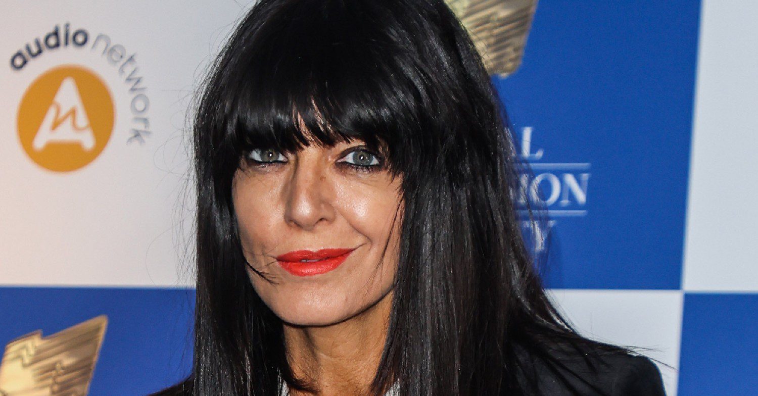 Claudia Winkleman posing