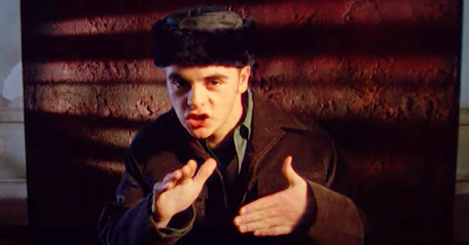 Ant McPartlin performing in PJ and Duncan 1994 hit Eternal Love