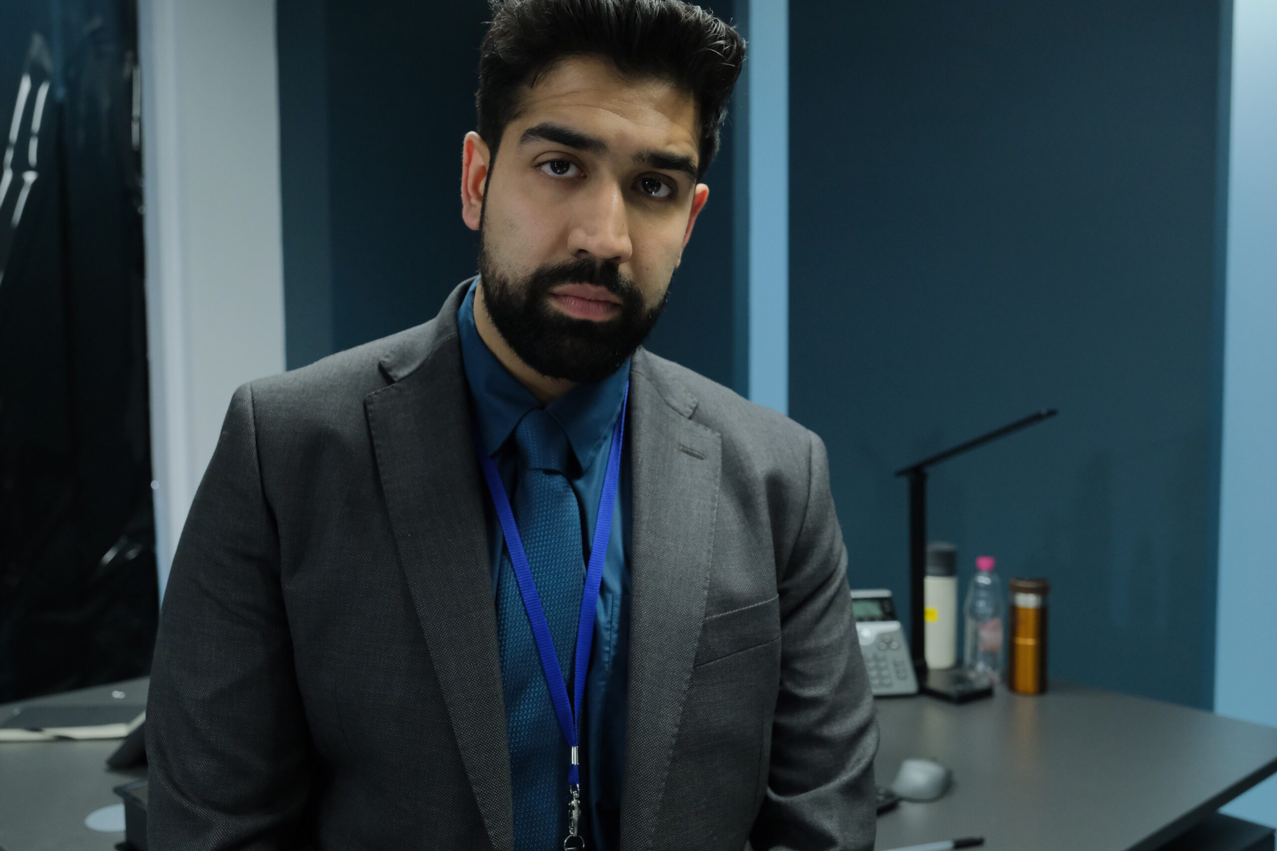 Maanuv Thiara stars as DI Amar Batra in Trigger Point