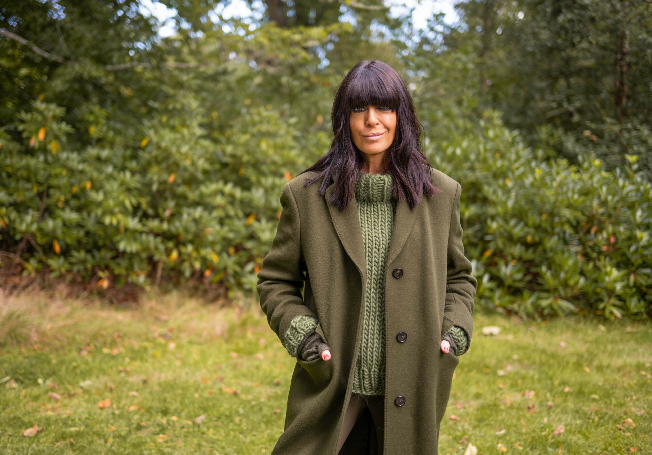 Claudia Winkleman on The Traitors