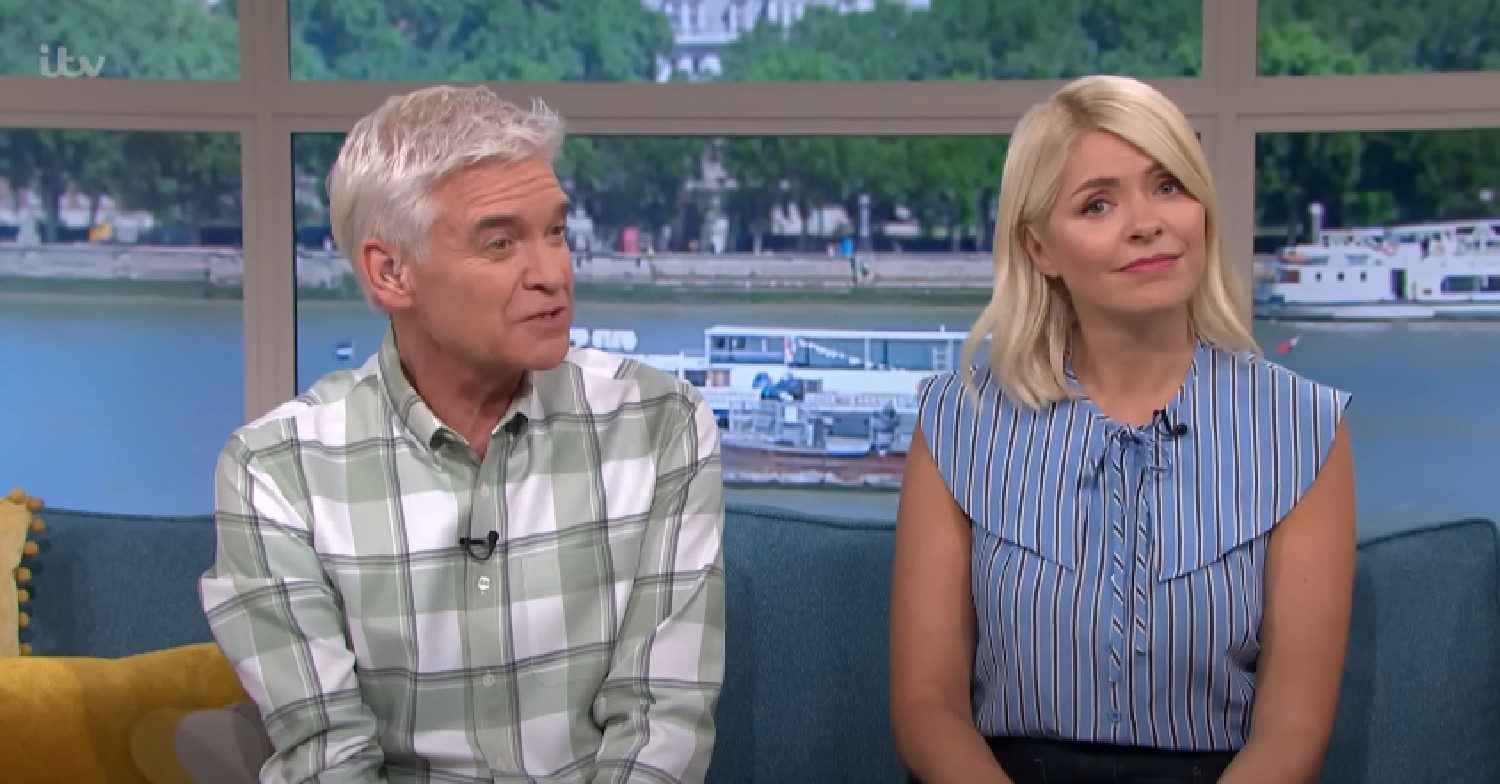 Phillip Schofield and Holly Willoughby on This Morning
