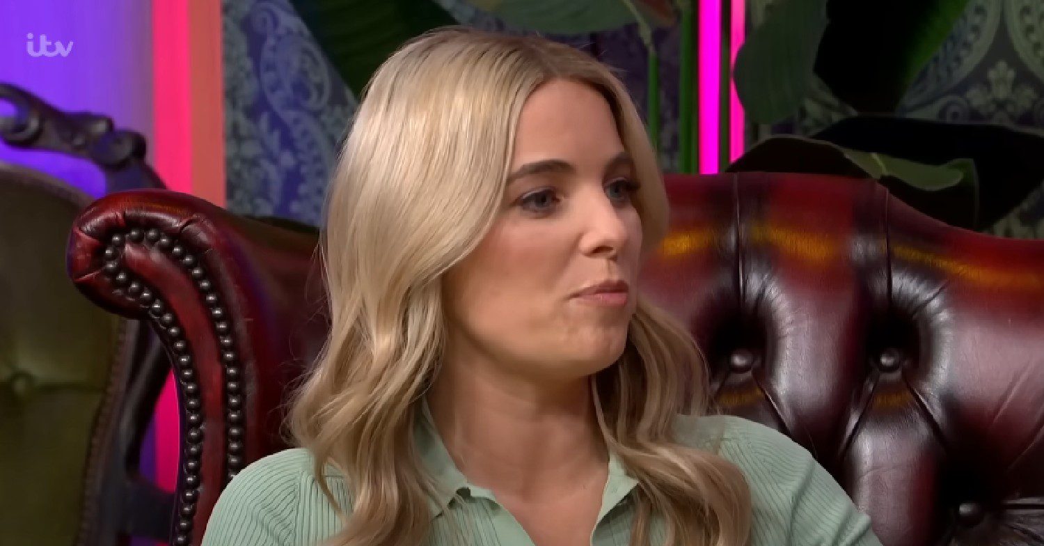 Sian Welby talking on This Morning