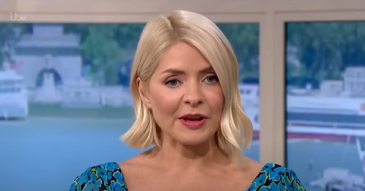 Holly Willoughby on This Morning