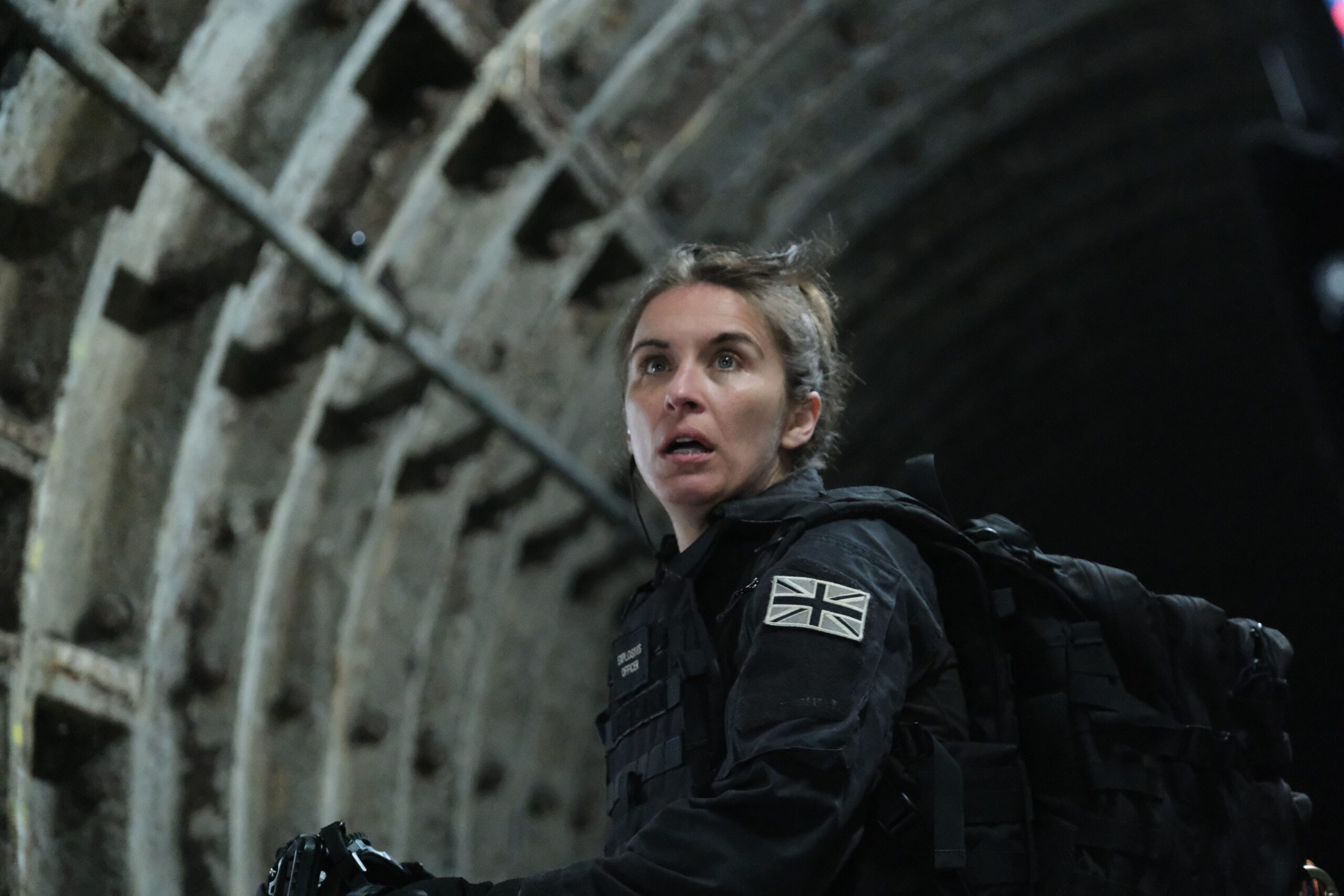 Vicky McClure looks panicked as Lana in Trigger Point