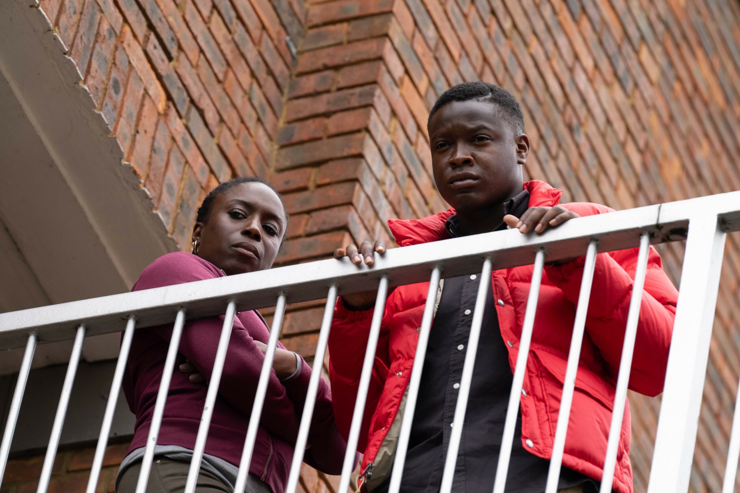 Sharlene Whyte as Natasha and Jude Cudjoe as Leo in the cast of Silent Witness episode Invisible 